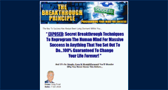 Desktop Screenshot of breakthroughprinciple.com